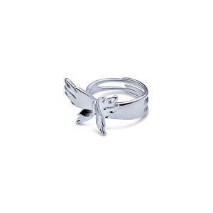 .925 Sterling Silver Butterfly Ring